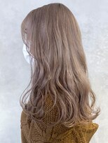 アイティーバイアルバム 八王子店(IT by ALBUM)&nbsp;レイヤーベージュ_ラベンダーカラーくびれミディ_ba323961