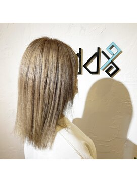 アドナインス(Add9) ベージュ　ミルクティーベージュ　ケアブリーチ　ミルクティー