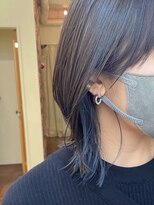 ［福嶋潤也］51/インナーカラー/大人かわいい/ボブ/髪質改善