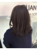 ブリーチなし × ラベンダーグレー Hair Design Collet Ginza
