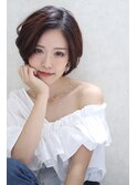 小顔矯正♪ヘルシーショートボブ