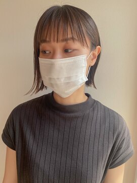 ツイギー 宮西店(TWiGGY) ミニボブからの外ハネ仕上げ