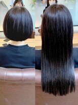 ディア(.eer)&nbsp;((ボブ→ロング)) しっかり馴染む！//シールエクステ80枚