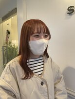 サラ ビューティー サイト 古賀店(SARA Beauty Sight) オレンジブラウン