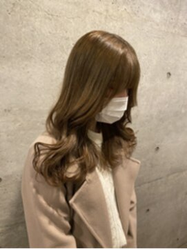 カプア 仙台駅前店(Kapua) １０代２０代３０代◎大人可愛いミルクティーグレージュ