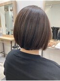 絹髪再現 美髪ストレートヘア(20代後半・くせ毛改善)