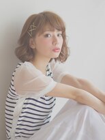 オジコロジ(ojiko.roji)&nbsp;☆月曜営業☆ojiko.大人可愛い金ピン耳掛け小顔ミディ2