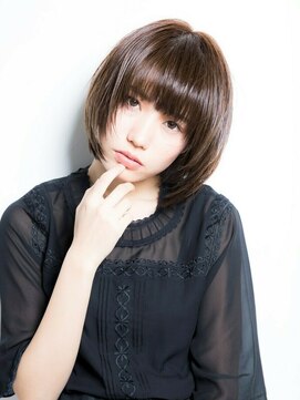 旭市美容室パザパ ≪旭市美容室パザパ≫ベージュカラーの丸みショート