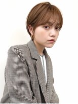 ジルブラン(JIL BLAN) ハイライトバレイヤージュダブルカラーショートカット30代40代