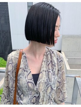 ナループロア ルームー(Nalu pu loa ROOMOO) ゆるまきタッセルカット/タッセルカット/タンバルモリ/韓国ボブ