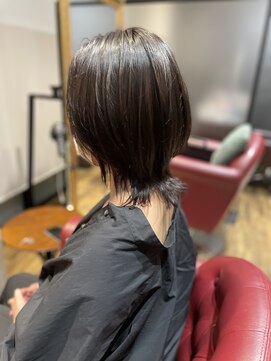 ハッシュバイリノア(HASH by LINOAH) ショートウルフ