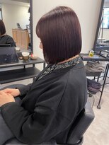 ナンバー(number+)&nbsp;20代30代タッセルボブピンクカラー