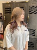 大人かわいい韓国風シルバー×ピンクカラー