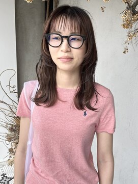 ディレクト(Direct) 《Direct》顔まわりカット×ローズピンク