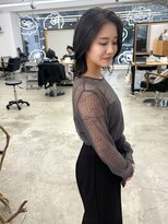 ソーソー(SoSo)&nbsp;《SoSo》顔まわりレイヤーのパツっとボブ