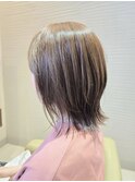 アッシュベージュレイヤーボブ 仙台 20代 30代 40代 50代