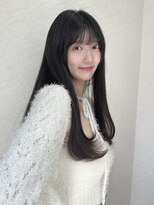 クラヴィア エクラート 梅田店(CLAVIA.ECLART)&nbsp;艶髪◎ローレイヤー×黒髪ストレート[梅田]