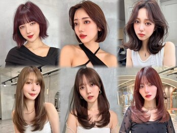 ロンドローズ 名古屋(Lond damaskRose)の写真/[クイック髪質改善+カット¥4980]顔回りの細かなこだわりやニュアンスを再現［名駅/髪質改善/前髪/韓国］