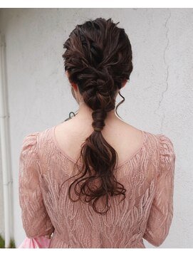 シェミール(CHEMIR) 結婚式参列ヘアセット×あみおろし【四日市