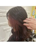 【ES佐藤】winterStyleバイオレットピンクインナーカラー