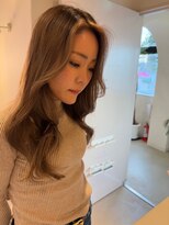 ココルアナ(coco luana)&nbsp;ベージュ/フェイスフレーミング/ハイトーン/ケアブリーチ