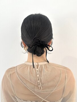 ミンクスオーバー(MINX OVER) 【ヘアセット】タイトシニョン