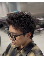 ブラック 渋谷 2nd(BLUCK)&nbsp;スパイキーショートピンパーマツイストスパイラル