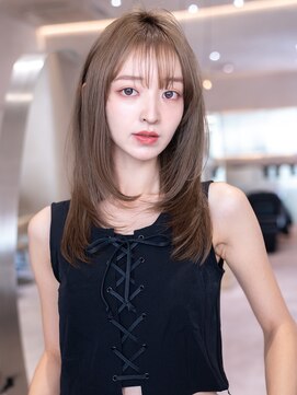 エースハバナ 渋谷(1 HAVANA) レイヤーカット/シースルーバング/20代30代/大人かわいい