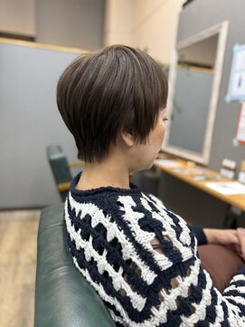 エニー 四条大宮(aNy) すっきりショートマッシュ