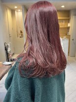 ヘアー アイス ルーチェ(HAIR ICI LUCE)&nbsp;ブリーチなしダブルカラーで作るオレンジ/落合