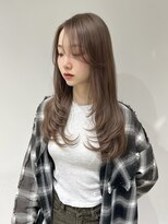 ラキング ギンザ トウキョウ(LAKING GINZA)&nbsp;イメチェン/ピンクベージュ/アンブレラカラー/前髪/銀座