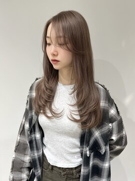 ラキング ギンザ トウキョウ(LAKING GINZA) イメチェン/ピンクベージュ/アンブレラカラー/前髪/銀座