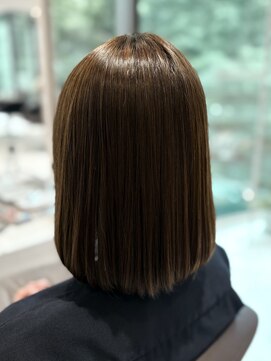 アンベリールフルー(EMBELLIR fleur) 梅雨前におすすめ◎髪質改善酸性ストレート|30代|40代|50代