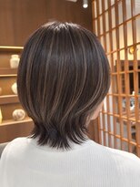 オーガニックトリコ 所沢(organic+tricot)&nbsp;40代50代◎秋カラー◎大人グレージュハイライト×ウルフ