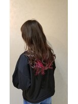 エイクス ヘア デザイン×美髪クリニック 千葉(AQs hair design)&nbsp;インナーピンク
