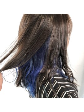 テクライズ 豊橋店(TECHRISE) グレージュ×インナーブルー