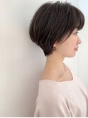 横顔美人ショートボブ☆