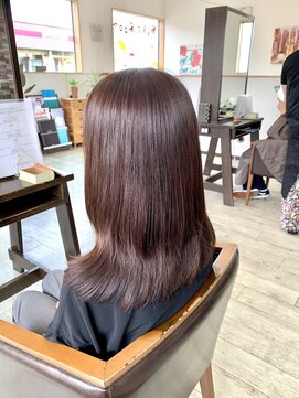 オレンジ(orange) 美髪カラー