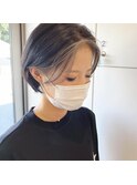 フェイスフレーミング　ショートボブ
