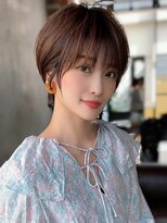 ザ シー 橋本(The C)&nbsp;30代40代50代◎大人ナチュラルレイヤーショートボブ 表参道 橋本