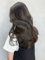 アルバム 池袋(ALBUM)&nbsp;韓国スタイル_グレージュカラーボブウルフ_ba419371