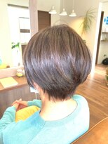 プリュム(Plume)&nbsp;20代30代40代50代大人かわいい愛されまとまるショートブラウン