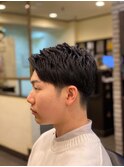 アップバングショート<理容室>[床屋/シェービング/渋谷]