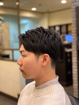 スカイマスターバーバー 渋谷(SKY MASTER BARBER)&nbsp;アップバングショート<理容室>[床屋/シェービング/渋谷]