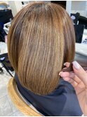 髪質改善#ハイライト、エイジング毛