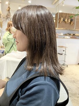 ナルヘアー 越谷(Nalu hair) 大人白髪ぼかしハイライト/アッシュ