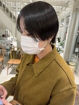 グリーン(green)&nbsp;ぱつっとマッシュショート　bymisaki