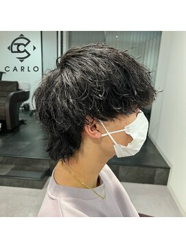 カルロイースタイル(CARLO e-style) 重ためマッシュウルフ