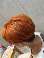 エヌアンドエー 草加店(N&A)&nbsp;メンズカット#7 毛流れシークレットパーマ ハイトーンマッシュ