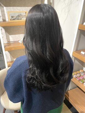 トリコ ショップアンドヘアサロン(tricot shop hair salon) 透明感◎ダークグレージュ  ネイビー オリーブ
